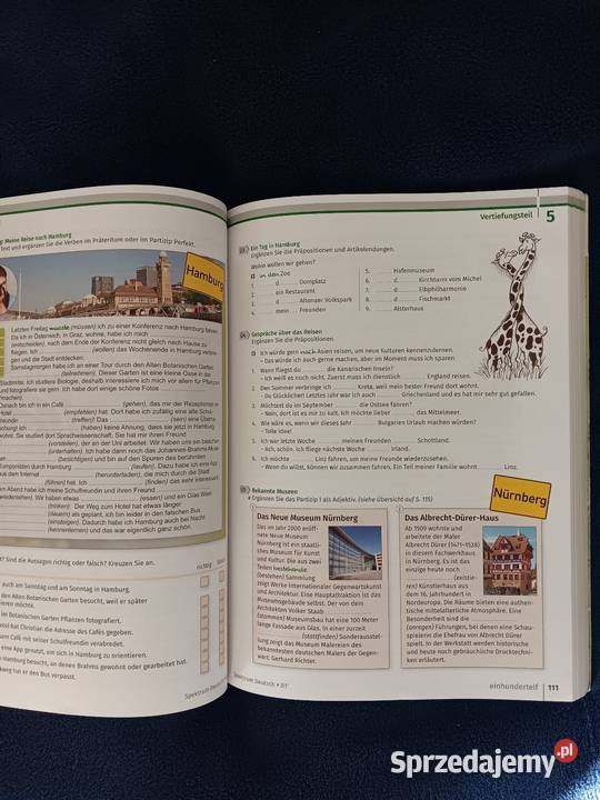 Książka do niemieckiego Spektrum deutsch B1 śląskie Katowice sprzedam