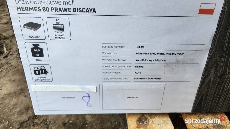 Drzwi zewnętrzne numer 8