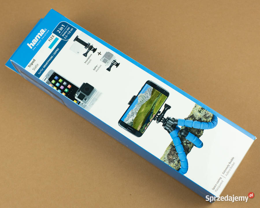 Statyw Hama Flex 26 2w1 telefon GoPro nowy lubelskie Łuków sprzedam