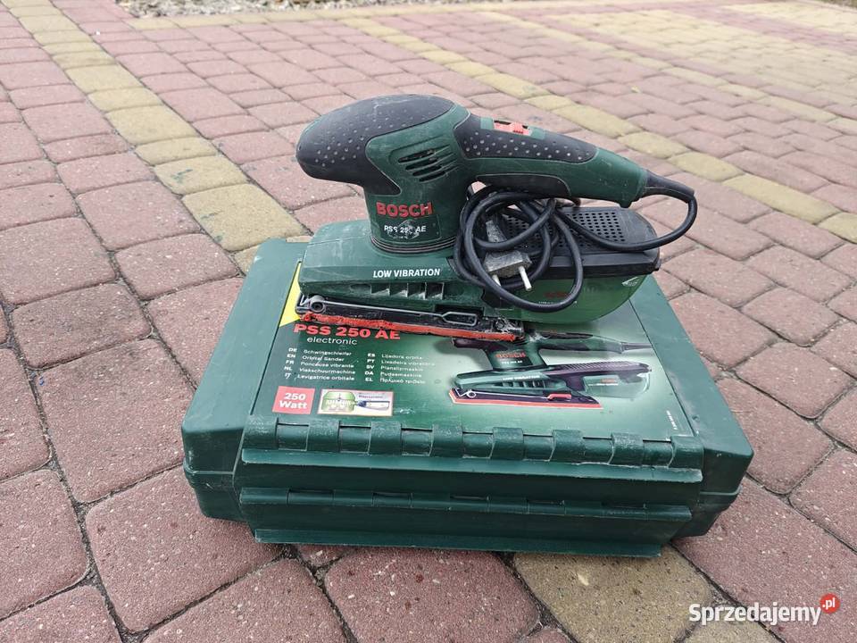 szlifierka oscylacyjna Bosch PSS 250 AE o mocy lubelskie Lipsko-Polesie sprzedam