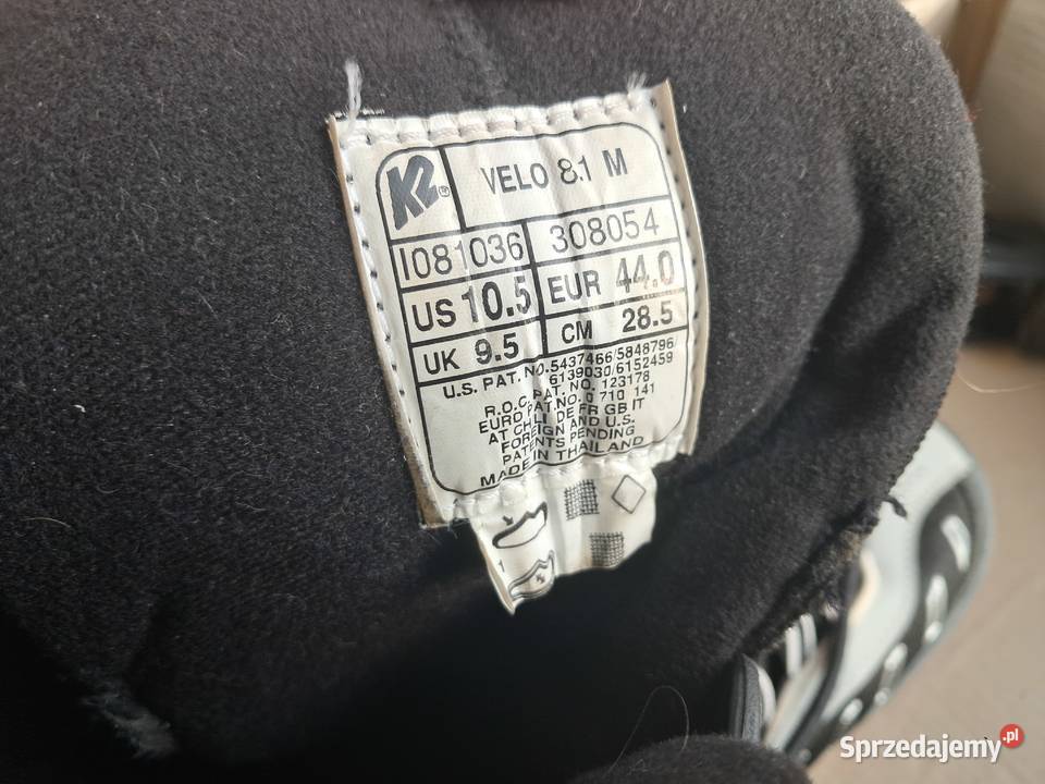 Łyżworolki K2 Velo rozmiar 44 zestaw ochraniaczy Skating pomorskie Gdańsk sprzedam