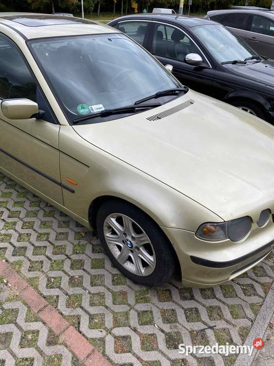 BMW Seria 316 ti Rok produkcji 2001 dolnośląskie Wrocław sprzedam