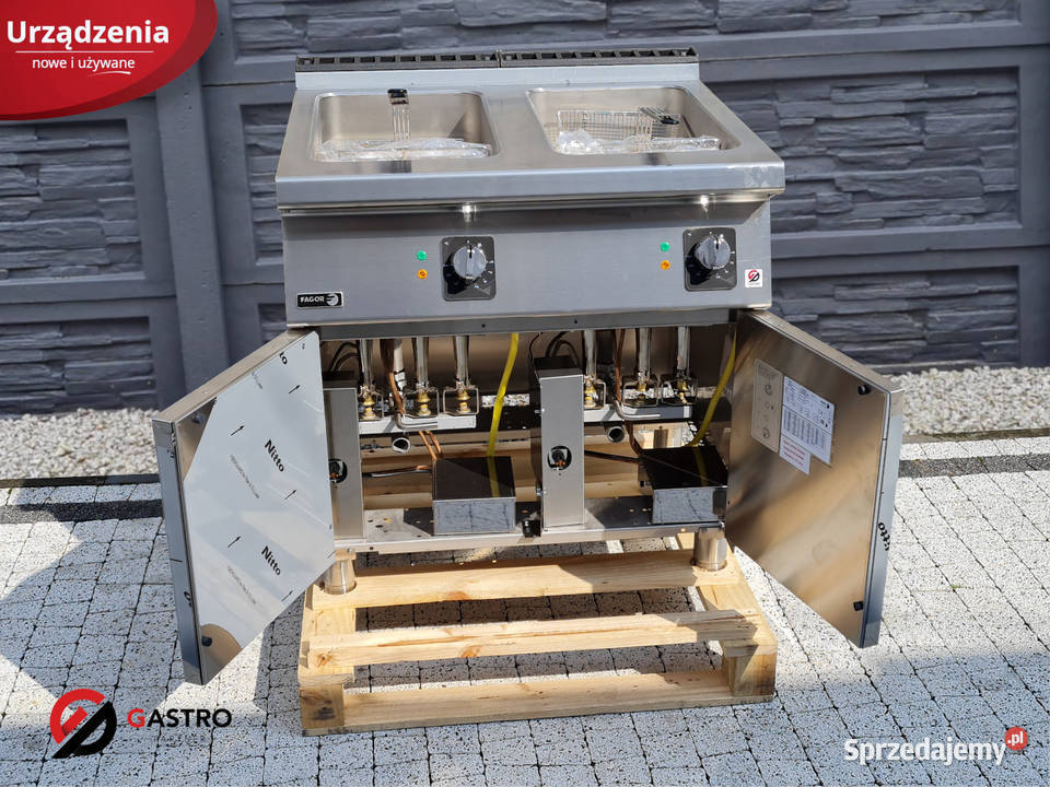 Frytownica gazowa 2 komorowa 2x15 litrów nowa Ostrów Wielkopolski