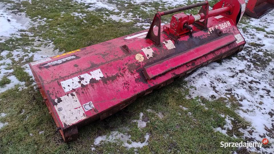 Kosiarka Bijakowa Mulczer 260 Młotki OMARV 2010 wielkopolskie Kowale Pańskie
