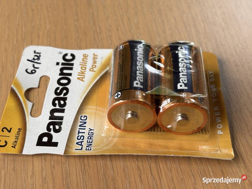 Baterie LR14 Panasonic Alkaline Power 2 sztuki Bytom