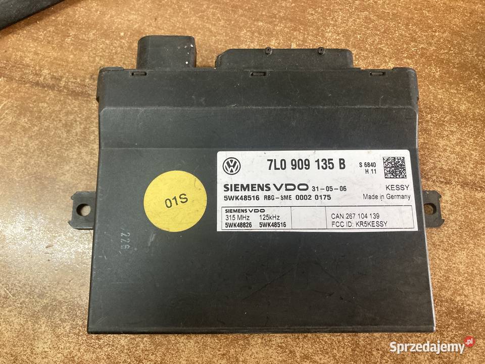 MODUL KESSY VW TOUAREG 7L0909135B wielkopolskie Rakoniewice