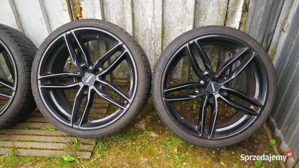 Felgi Carmani 9jx20 et35 5x112 opony zimowe