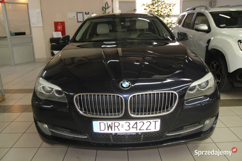 BMW 520D XDRIVE granatowy Wrocław