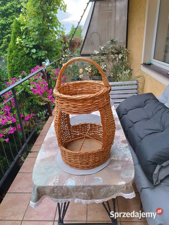 kosz wiklinowy Barek Biblioteczka legowisko Pozostałe dolnośląskie Bolesławiec