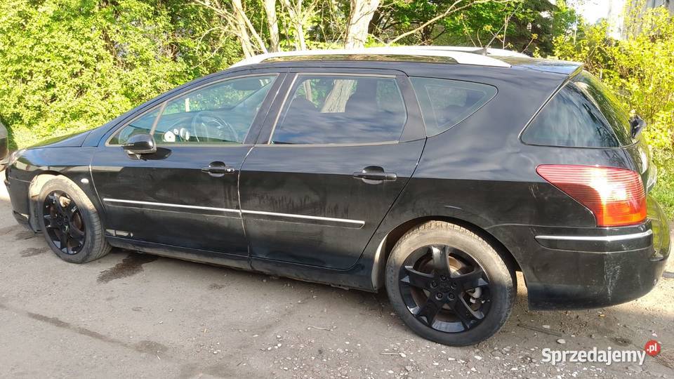 Czarny ksiaże Peugeot 407 hdi r2008 manualna 407 Wrocław