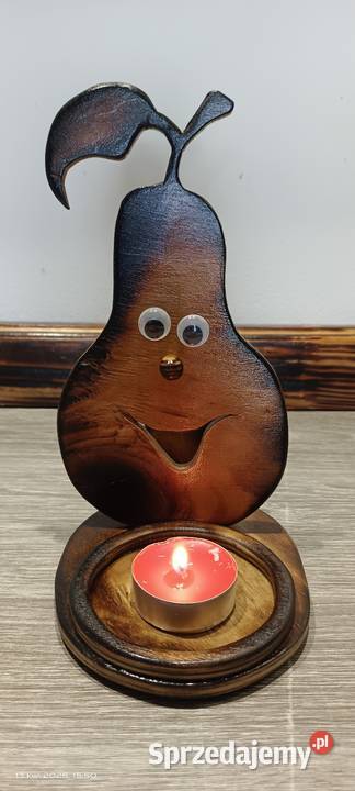 Świecznik gruszka Pozostałe Sławno