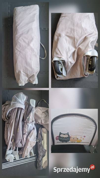 Łóżeczko turystyczne Baby Design Dream Grey z Wrocław