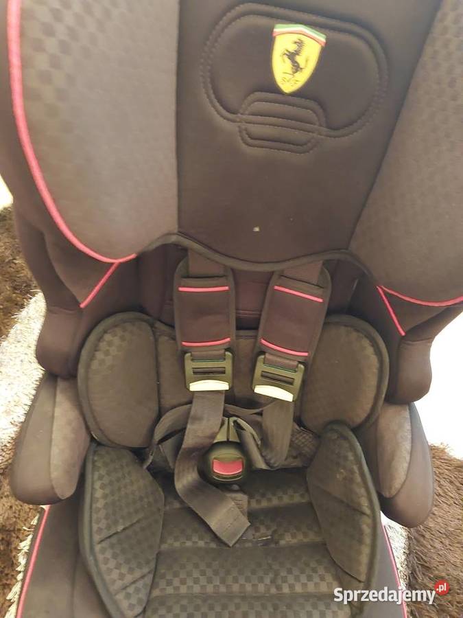 Sprzedam Fotelik samochodowy Ferrari 15 - 36 kg mazowieckie Warszawa