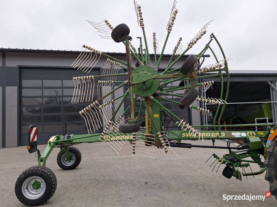 Zgrabiarka dwukaruzelowa Pottinger Krone Stan Łomża