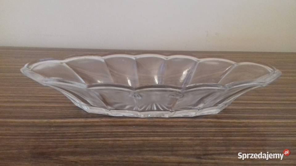 Salaterka szklana owalna Vintage do sprzedania Kraków