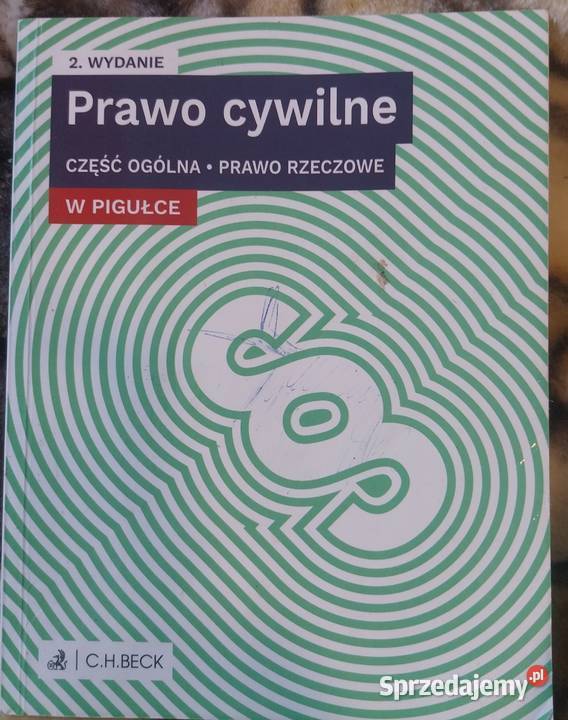 Prawo Cywilne część ogólnaprawo rzeczowe w Książki i Podręczniki małopolskie Kraków