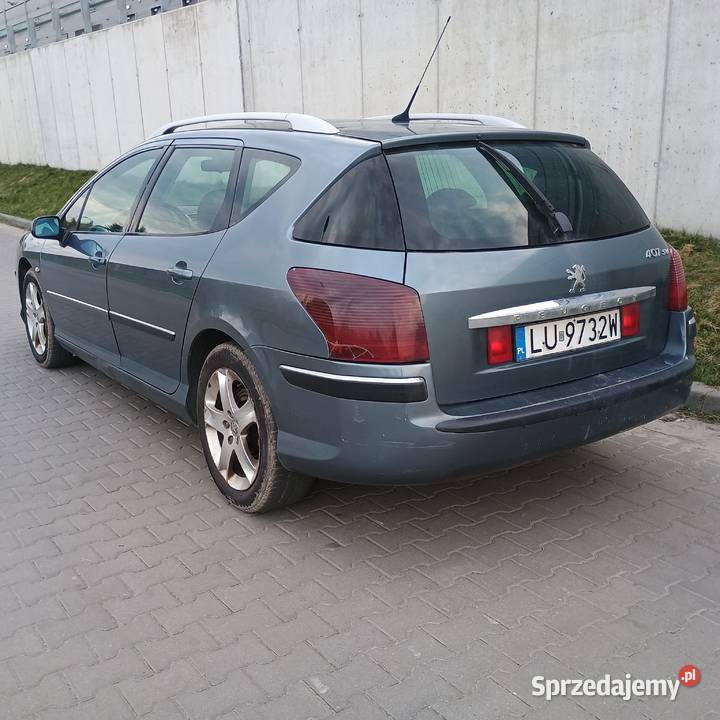 Peugeot 407 20 Diesel 2007 Sprzedaz Zamiana 140KM 407 Lublin