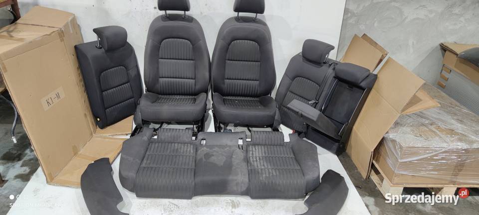 FOTEL FOTELE KOMPLET AUDI A4 B8 SEDAN AVANT Części samochodowe Przystajń