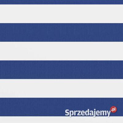 vidaXL Parawan balkonowy białoniebieski 90x300