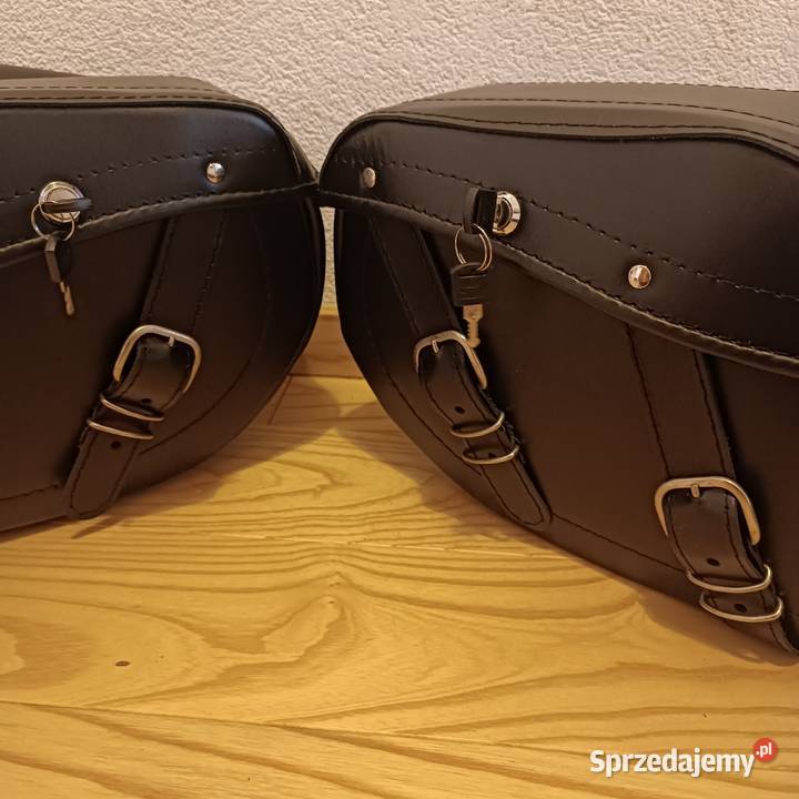 Sakwy Boczne Skóra Naturalna Zamki Chopper Lublin