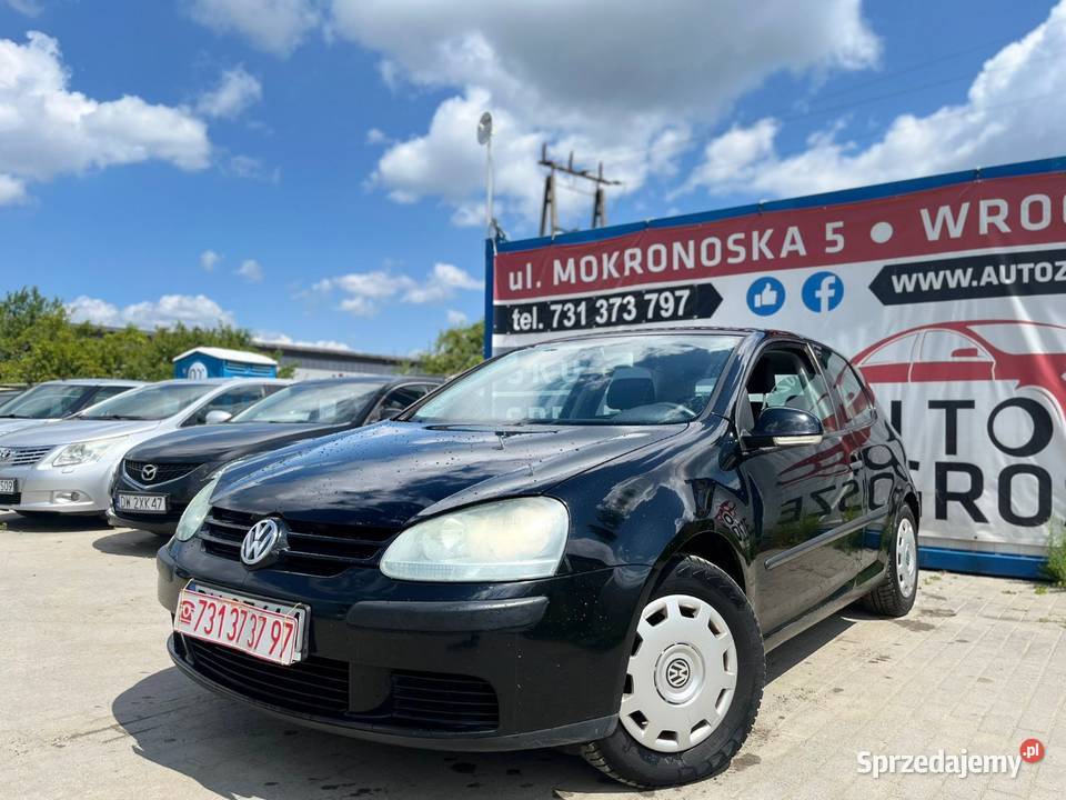 Volkswagen Golf V 14 LPGKlimaDługie Golf Wrocław