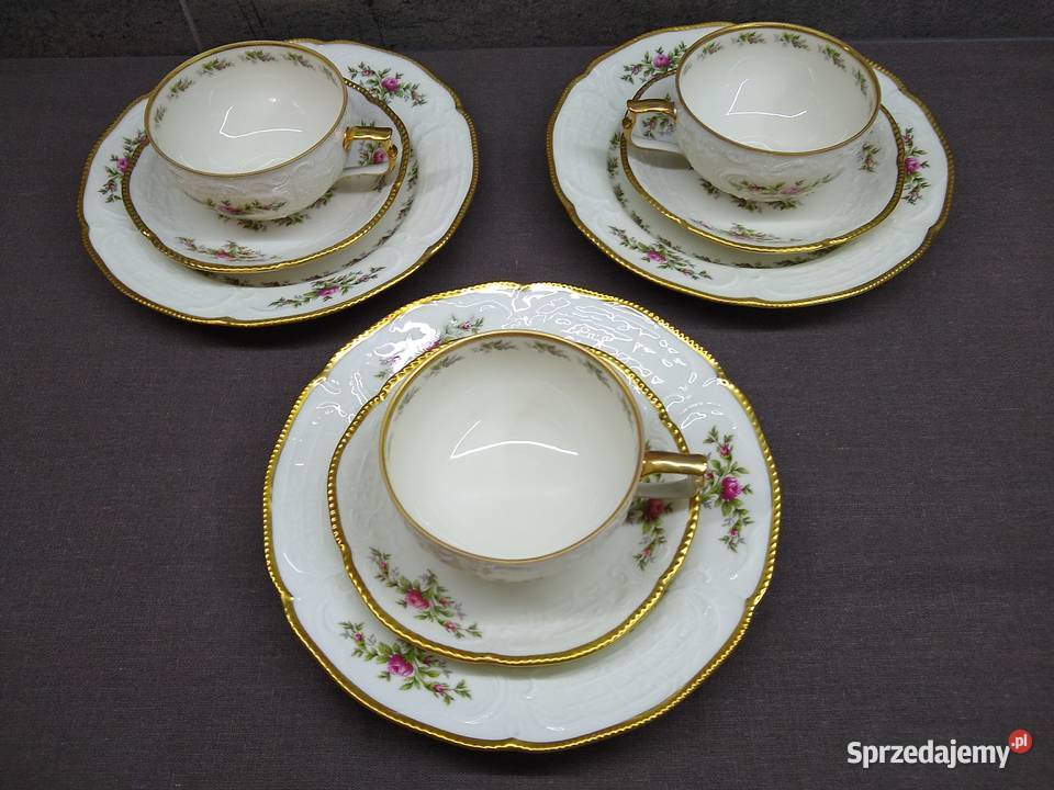 Filiżanka herbata Rosenthal Sanssouci Moosrose Kalisz