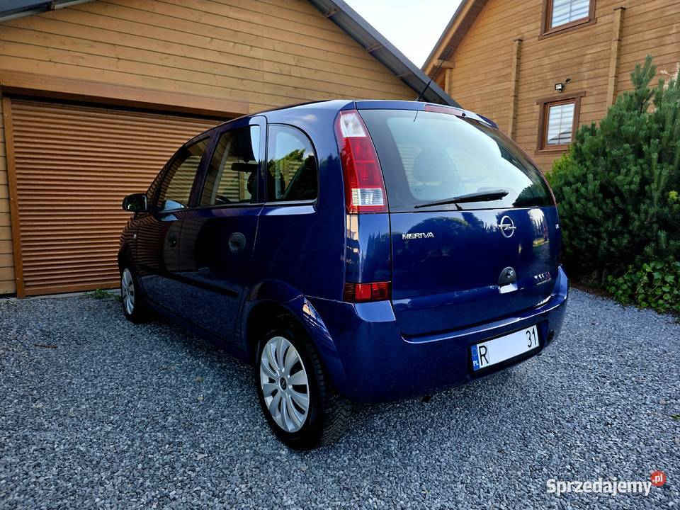 Opel Meriva 2005 r 16 LPG Samochody osobowe Strzyżów