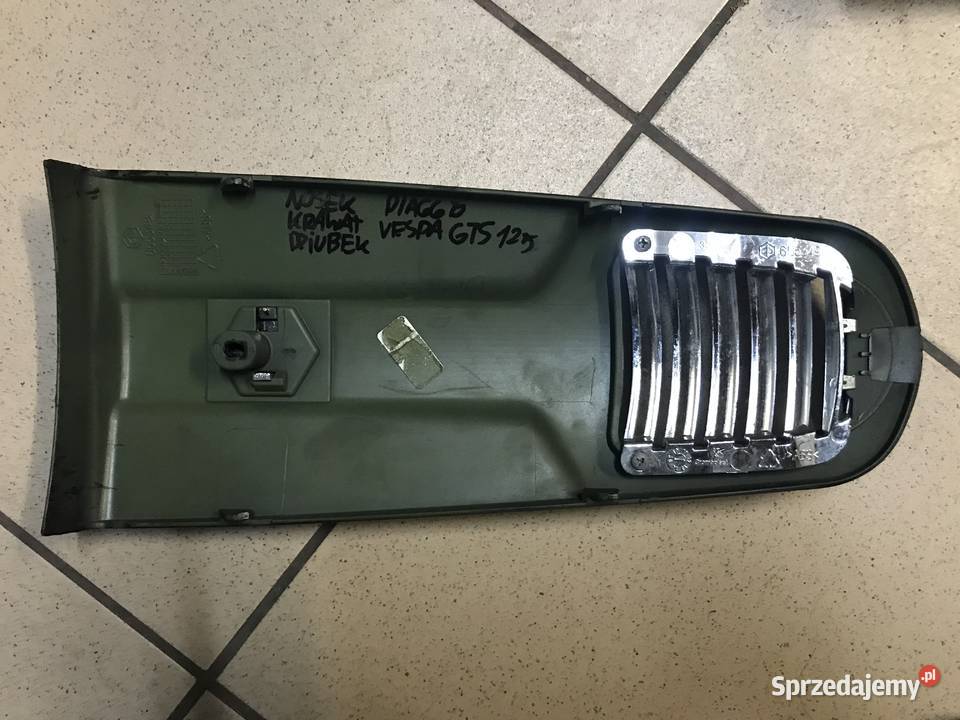 Nosek krawat dziubek piaggio GTS 125 vespa Części motocyklowe Jawiszowice