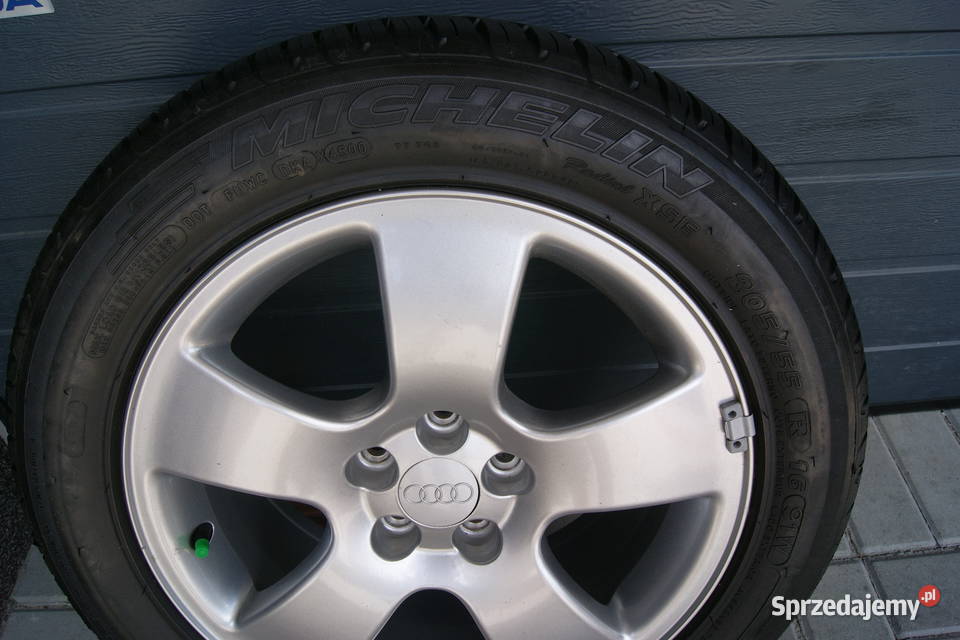 KOŁO ZAPASOWE AUDI NOWE 205 55R16 FELGA 65JX ET aluminiowe Koła i felgi Olsztyn