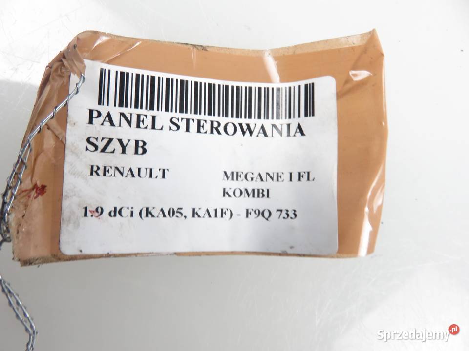 PANEL SZYB RENAULT MEGANE I 7700429344 małopolskie sprzedam