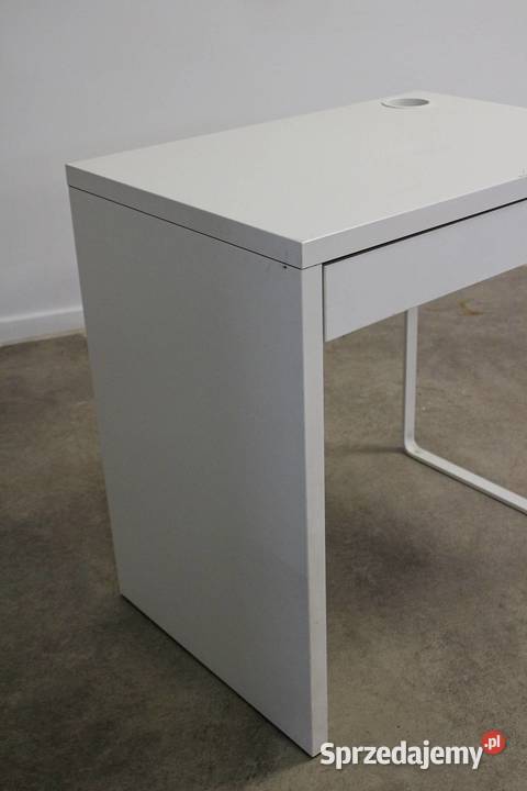 Biurko IKEA MICKE 73x50 białe stan Tychy sprzedam