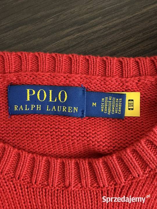 Sweter Polo Ralph Lauren Cotton Crewneck Jumper Katowice