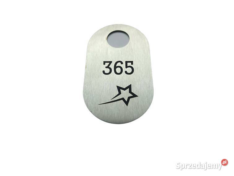 Numerki do szatni ze stali nierdzewnej 10 mazowieckie Chynów sprzedam