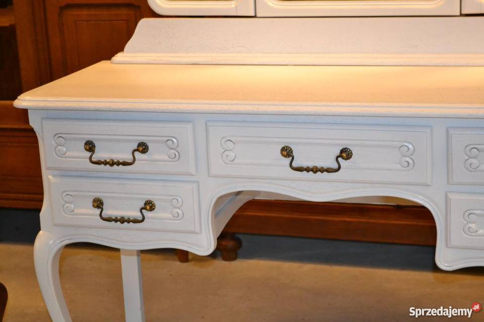 Piękna bielona toaletka ludwikowskasklep Dąbrowa Dąbrowa Górnicza