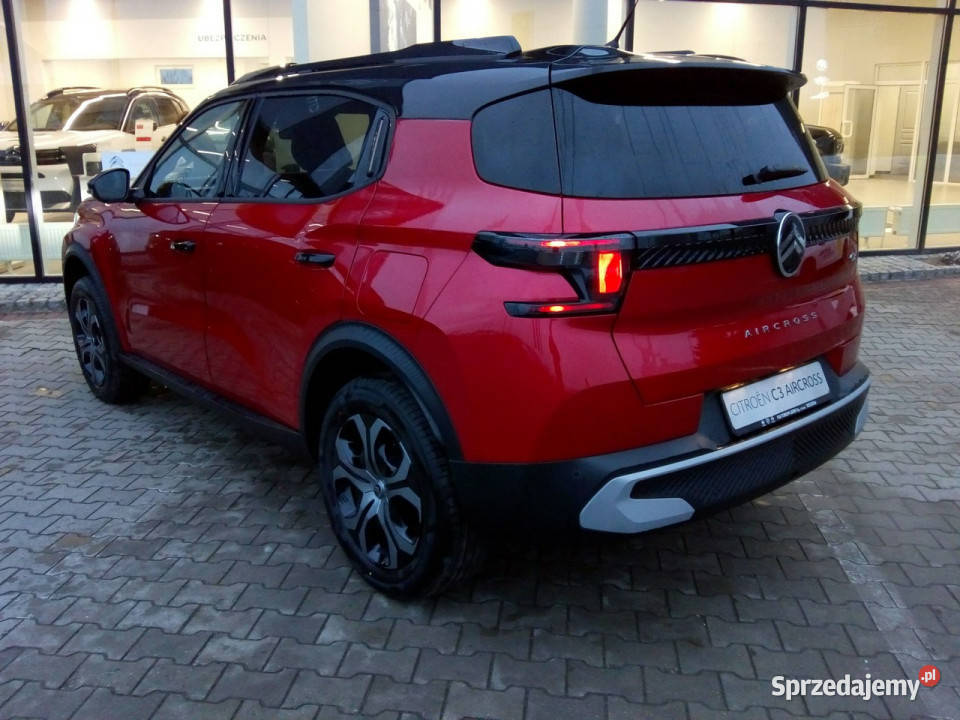 Citroen C3 Aircross PLUS HYBRID 145 Automat pełny VAT Krasne