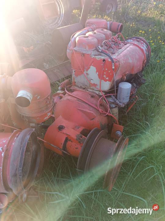 Silnik Deutz 34 cylindrowy przekładnia katowa Dragany
