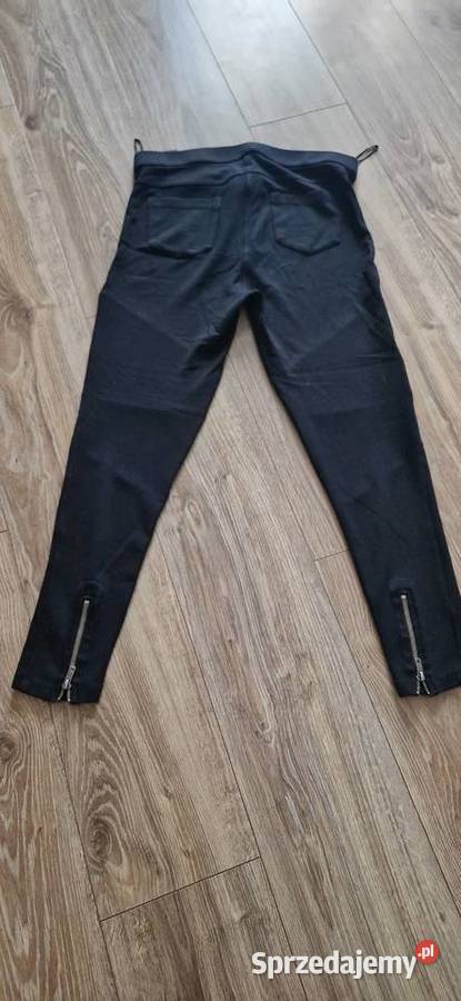 legginsy 40 L czarne zamki zip Kraków sprzedam