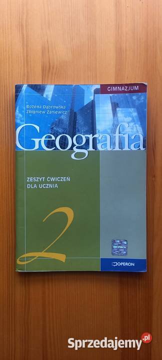 Geografia kl 2 zeszyt ćwiczeń skrypt, zeszyt ćwiczeń, zbiór zadań, testów