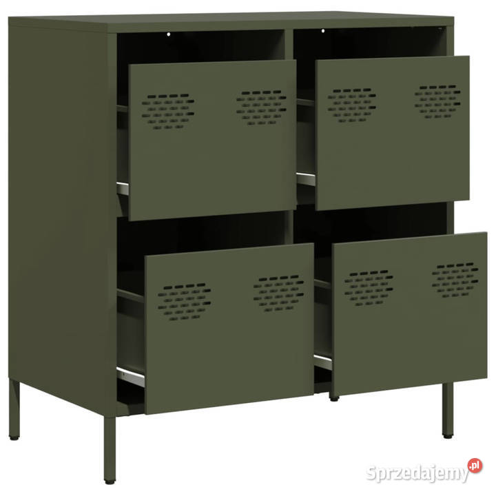Szafka oliwkowa 68x39x735 stal walcowana na