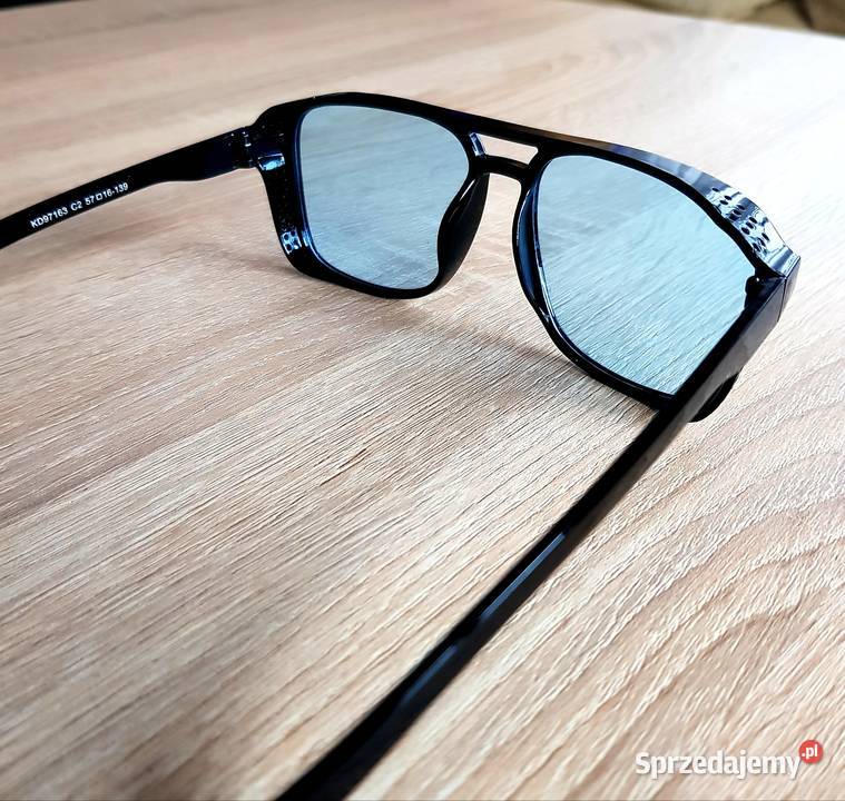 Piękne męskie okulary unisex nowość 2026 Filtr UV-400 kat. 3  lubelskie Lublin
