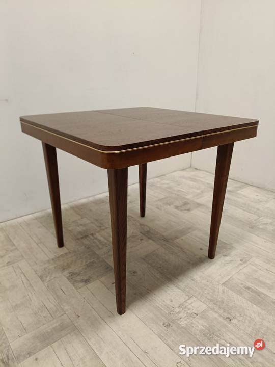 stół Jitona Czechosłowacja lata 60te komplet do 85cm Radomsko