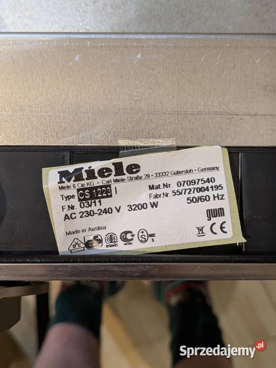 płyta indukcyjna Miele CS 1223 Gdynia sprzedam