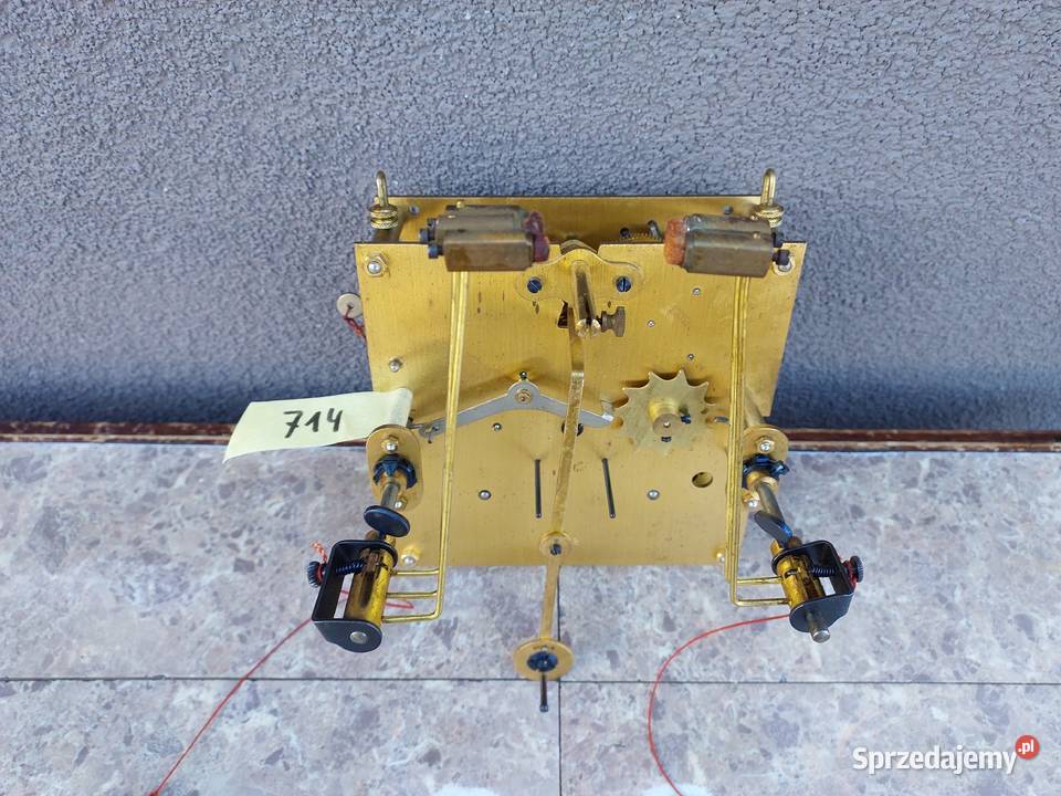 714 Mechanizm zegara GB Becker podłogowego Tczew