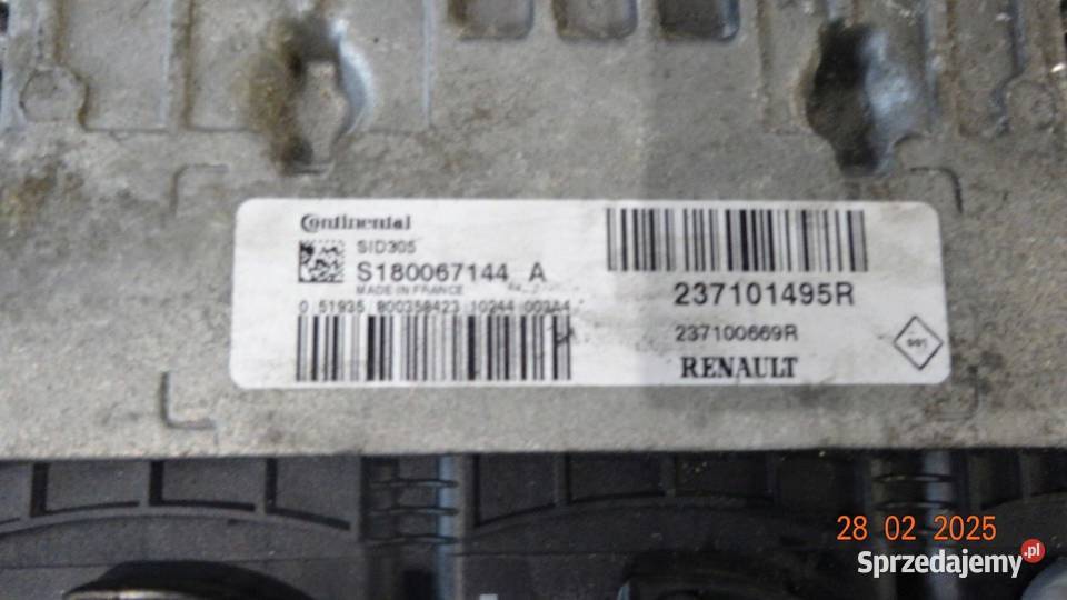 RENAULT GRAND SCENIC III 10r komputer sterownik osobowe