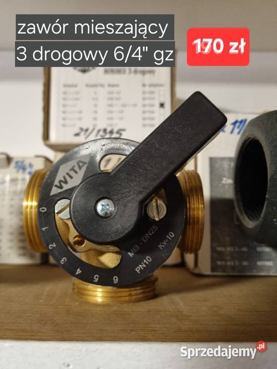 Zawory mieszające 3 i 4 drogowe Sępólno Krajeńskie