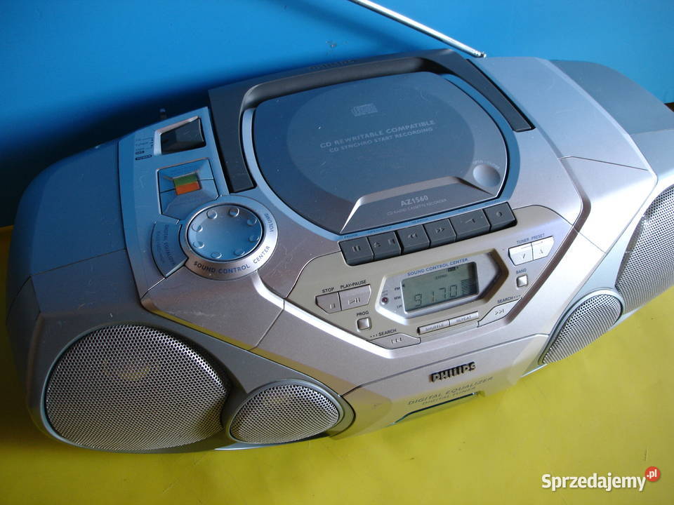 Radiomagnetofon z CD PHILIPS AZ1560 Radioodtwarzacze Zielona Góra