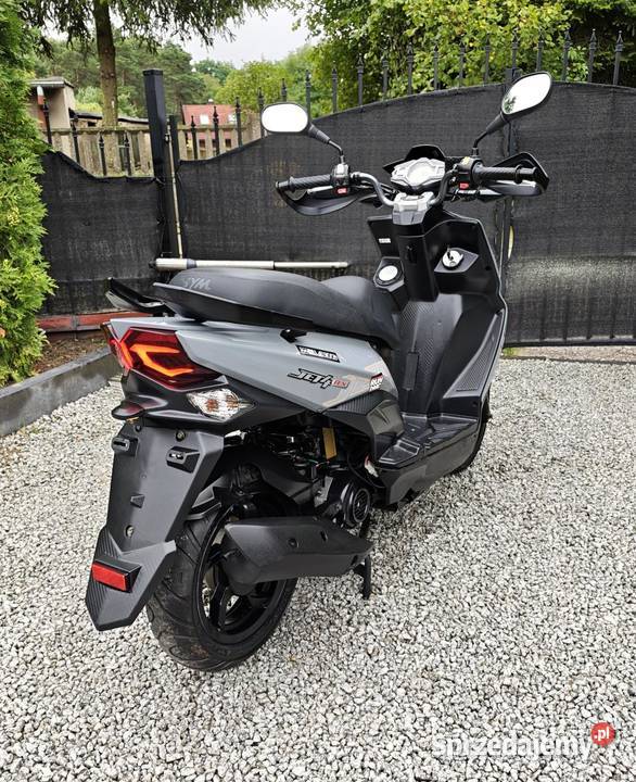 Skuter Sym Jet 4 RX 2022r 4200 FULL LED WTRYSK Łask