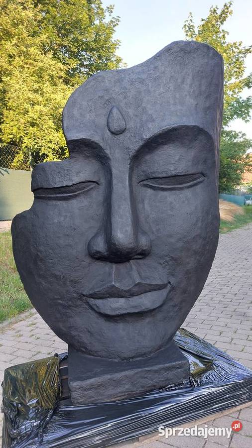 Twarz Buddy rzeźba wolnostojąca H170 ogród Wrocław sprzedam