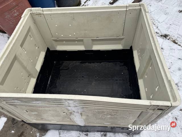 Sładana skrzyniopaleta 100 x 120 palox Głogówko