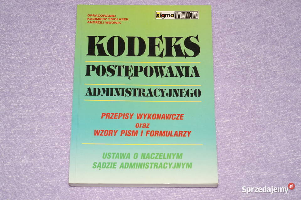 Kodeks postepowania administacyjnego